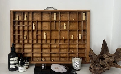 £120 • Buy Vintage Letterpress Wood Printers Tray Curios Display Refurbished Good Condition