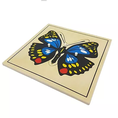 Butterfly Puzzle - MONTESSORI BIOLOGY / ZOOLOGY MATERIALS • $6.54