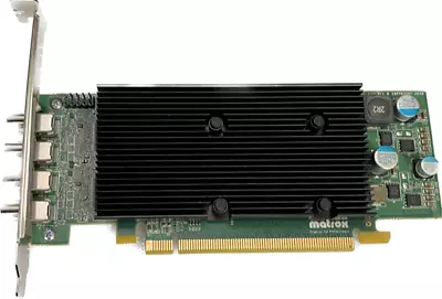 Matrox M9148 (M9148-E1024LAF) 1GB DDR2 SDRAM PCI Express X16 Graphics Adapter • $26