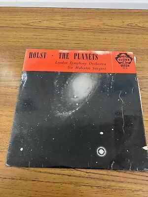 Holst - The Planets - Sir Malcolm Sargent - Vinyl Record LP • £6