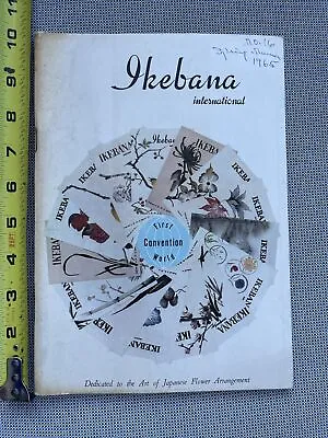 VTG Ikebana International ~ Japanese Flower Arrangements ~No 16 Ex Kennedy 1965 • $25