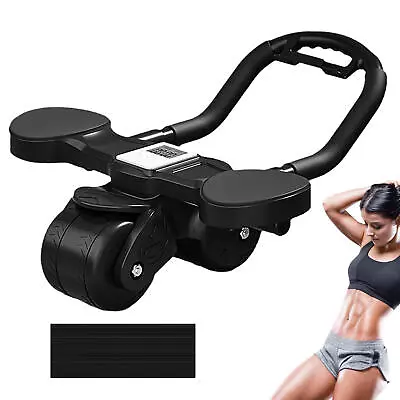 Ab Roller Wheel With Elbow Support Automatic Abdominal Exercise Wheel  • $64.49