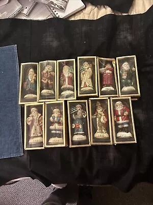 NEW#1850-1918 Lot Of 11 Vintage Memories Of Santa Christmas Ornaments Collection • $78.75