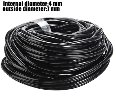 £2.96 • Buy Watering Tubing Hose Pipe 4MM(ID) 6MM(OD) Micro Drip Garden Irrigation System