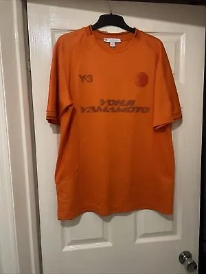 Y3 Tshirt Orange Size Large • £45