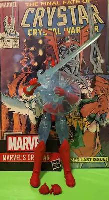 Marvel Legends CRYSTAR -THE VOID BAF WAVE + CRYSTAR: CRYSTAL WARRIOR (1985) # 11 • $29.99