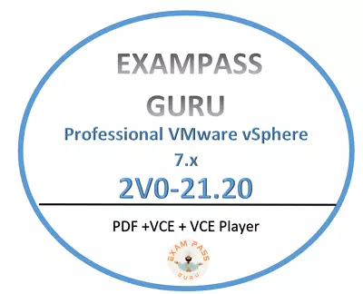 2V0-21.20 VMware Professional VSphere 7.x PDFVCE MARCH Updated! 110Q • $4