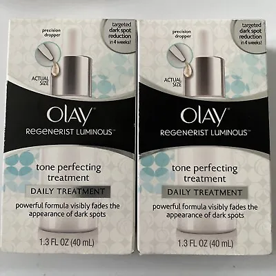 $108.07 • Buy 2~OLAY Regenerist Luminous Facial Oil Daily Treatment 1.3 OZ Discontinued