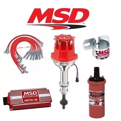 Skspeed MSD 90191 EZKMSD KIT  Digital 6A/Dist/Wires/Coil/ - Ford 351W Small Cap • $1014.95