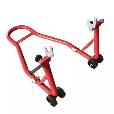 Motorcycle Steel Rear Wheel Bracket Chock Lift Stand Part Bike • $40.26
