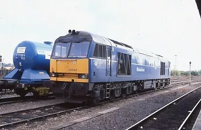 Original 35mm Railway Colour Slide 60004 Mainline (blue) Livery Didcot 10-2003 • £1.25