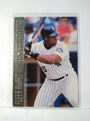 1995 Fleer Award Winner Frank Thomas #1 Baseball White Sox  MINT F2830 • $1.79