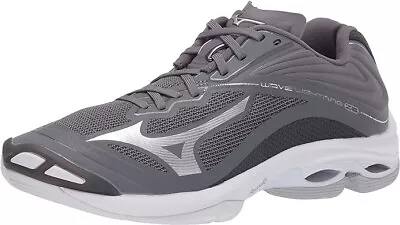 Mizuno Wave Lightning Z6 Womens Volleyball Shoe - Grey - 8.5 • $140