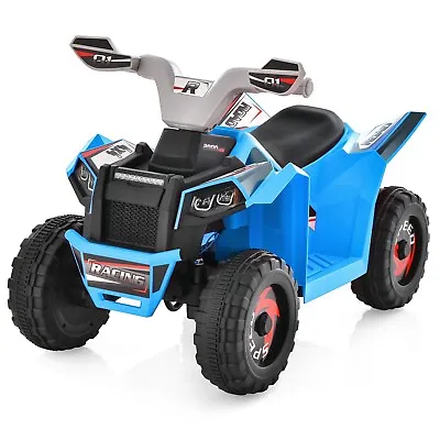Kids Ride On Car 6V Battery Powered ATV 4 Wheeler Quad Toy Electric Vehicle • £47.95