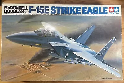 F-15E Strike Eagle - 1/32 Scale Tamiya Unassembled Aircraft Kit#60302 W/ Extra • $139.99