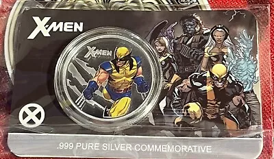 Marvel X-Men WOLVERINE 7.5 Gram .999 Silver Limited Edition Commemorative • $60