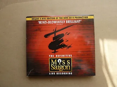 The Definitive Miss Saigon Deluxe 2cd Edition Of New 2014 Production - Sb2 • £2.99