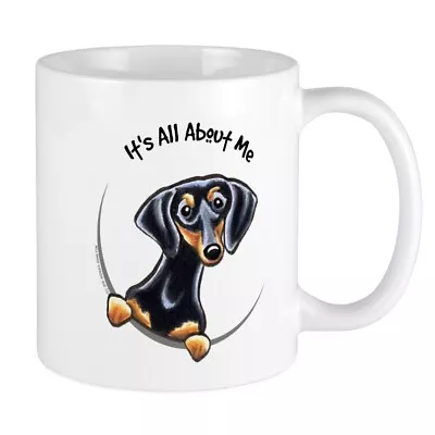 CafePress Black Tan Dachshund Mug 11 Oz Ceramic Mug (491846009) • $14.99