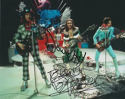 £69.99 • Buy Noddy Holder & Dave Hill HAND Signed 8x10 Photo Autograph Slade (B)