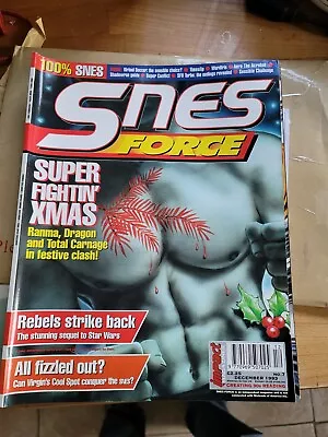 Snes-Force Issue # 7 December 1993 (Nintendo) Newsfield  Crashzzap Stable • £5