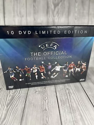 UEFA The Official Football Collection 10 Dvd Limited Edition Boxsets Sealed • £9.99