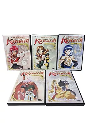 Magic Knight Rayearth 5-DVD Memorial Box 1 Complete Anime 1 2 3 4 5 AnimeWorks • $29.99