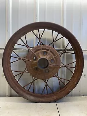 1928 1929 Ford Model A 21  Wire Spoke Wheel Rim Vintage 5 On 5 1/2  • $85