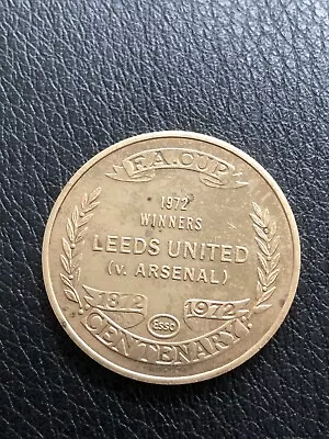 Esso FA Cup Centenary Medal Of 1972 Leeds Versus Arsenal Final • £4.19