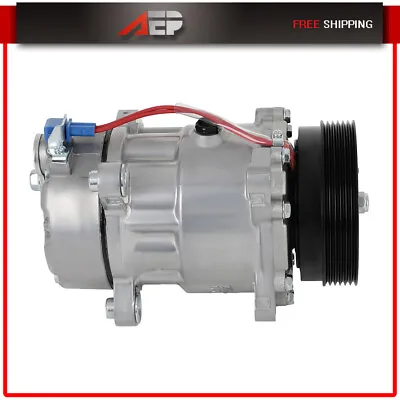 A/C AC Compressor W/ Clutch For Volkswagen Golf 1994-1998 Jetta 1993-1999 Cabrio • $114.09