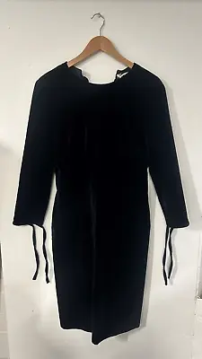 Acne Studios Velvet Midi Dress - Size S • £175