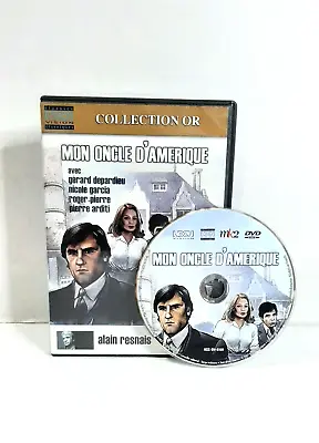 Mon Oncle D'Amerique DVD Gérard Depardieu • $18.17