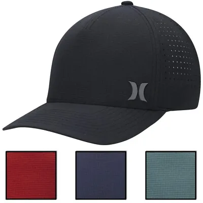 Hurley Men's Phantom Advance Dri-FIT Fitted Hat Cap With UPF 50+ Sun Protection • $36