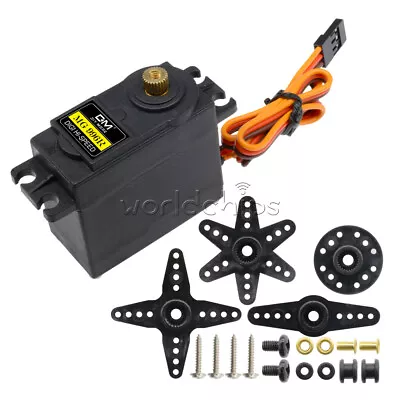 Digital MG996R Motor Gear Servo Big Torque Copper For RC Car Helicopter Truck • $4.01