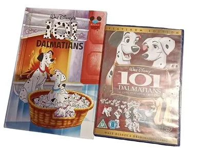 Disney 101 Dalmatians DVD & Book Preloved In VGC • £4.27