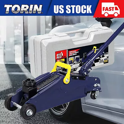 BIG RED Torin 2 Ton Trolley Service/Floor Jack With Storage Case AT82012U • $52.31