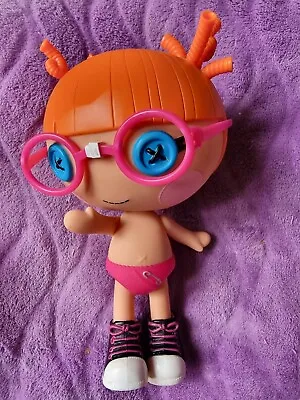 Lalaloopsy Littles Specs Read-a-LOT Silly Hair 7   Doll Hard Plastic • $10