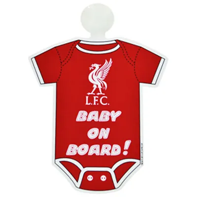 Liverpool Fc Kit Baby On Board Child Sign Car Accessories Window New Gift Xmas • £5.48