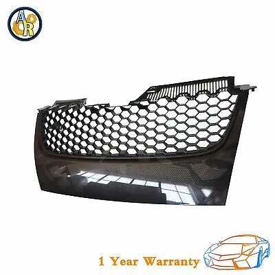 Main Upper Grille HEX Mesh Carbon Fiber Print FIT 2006-2009 VW MK5 JETTA/GLI/GTI • $67.99