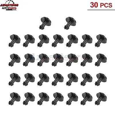 30X Air Dam Deflector Valance Front Bumper Clips For Chevy Avalanche Trailblazer • $6.97