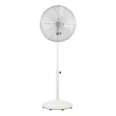 Metal Pedestal Fan Retro Oscillating Garage Shop Metal Air Cooler Stand 16  • $59.99