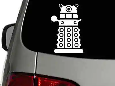 DOCTOR WHO DALEK Vinyl Decal Car Truck Wall Sticker CHOOSE SIZE COLOR • £4.56
