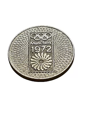 1972 Munich Germany Olympic Games Souvenir Medal Coin • $7.94