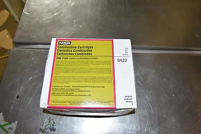 6 Pack-MSA Comfo Multigas/P100 GME Combination Cartridges 815182 GME-P100-Box/6 • $54.95