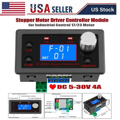 Stepper Motor Driver Controller Module - DC 5-30V 4A Reverse Pulse Speed Control • $24.89