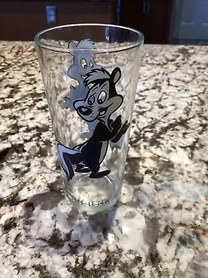 Vintage 1973 PEPE LE PEW Pepsi Glass Collector Series Warner Bros Looney Tunes • $20