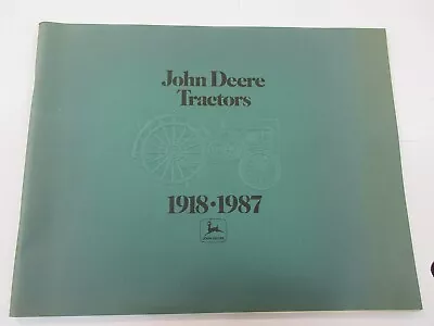 Vintage 1918 - 1987 John Deere Tractors Book / Booklet  • $30