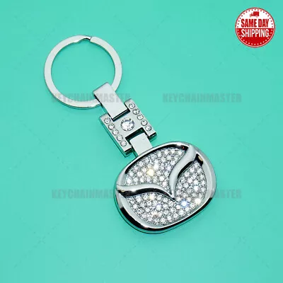 3D Mazda Sport Crystal Diamond Alloy Car Home Lady Keychain Ring Decoration Gift • $14.99