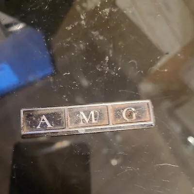 VINTAGE PLASTIC AMG  EMBLEM ..Mercedes • $18.75