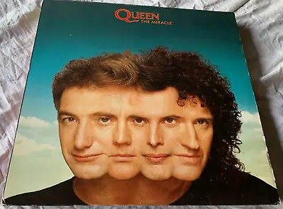 Queen The Miracle Vinyl LP 1989 • £20