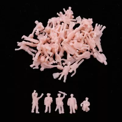 £4.25 • Buy Unpainted Scale Model Railway Train People Figures 1:150 Gauge N UK 10mm M69